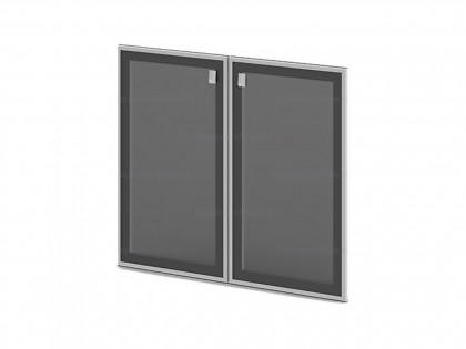 Мебель для офиса Vasanta V-014 Двери стеклянные в алюминиевом профиле
